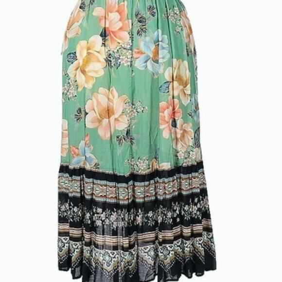 Farm Rio for Anthropologie Monica Wrap Dress L - Picture 3 of 9